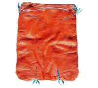 PLAST 100 bolsas de tela de malla reutilizables con cordón, transpirables, 50 x 80 cm, soportan hasta 30 kg, ideales para envasar artículos y alimentos