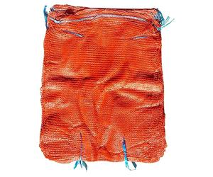 PLAST 100 bolsas de tela de malla reutilizables con cordón, transpirables, 50 x 80 cm, soportan hasta 30 kg, ideales para envasar artículos y alimentos