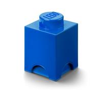 Plast Team PT40011 - Caja diseño Ladrillo de Lego en color azul [Importado de Alemania]