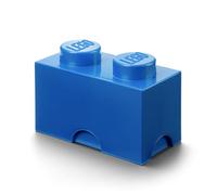 Plast Team PT40021 - Caja con forma de pieza de Lego azul [importado de Alemania]
