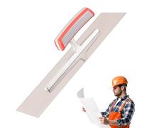 Plastering Trowel - Premium Cement Finishing Tool with Comfort Grip Handle | Multi- Trowel for Plasterboard, Tile & Wallboard Applications | Durable Construction for Professional Builders &