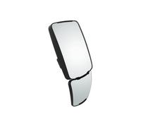 Plastex Espejo Retrovisor Agrícola de 435x223 mm, Panorámico para Tractor y Obra, Retrovisor Lateral LP0435MP con Ángulo Muerto y Soporte de 15-25 mm