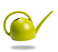 Plastia Regadera Pequeña para Plantas de Interior 1,8 L - Regadera Plantas con Pico Largo para Riego Fácil - Regaderas Jardín de Plástico Reciclado, Verde