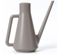 Plastia Regadera Pequeña para Plantas de Interior 1,8 L - Regadera Plantas con Pico Largo para Riego Fácil - Regaderas Jardín de Plástico, Topo