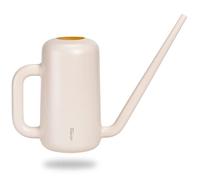 Plastia Regadera Pequeña para Plantas de Interior 1,8 L - Regadera Plantas con Pico Largo para Riego Fácil - Regaderas Jardín de Plástico Reciclado, Marfil