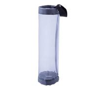 Plastic Bag Holder & Organizer | Wall Mounted Organizer Saves Kitchen Space | Reusable Grocery Bag Storage for Home/Office/Car | Sturdy Nylon, Easy Hanging (Gray)