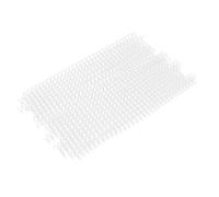 Plastic Binding Ring Spring Spiral Rings 20pcs Durable Reusable Loose Leaf Paper for A4 B5 A5 Documents White Black Blue Transparent 11mm 13mm 19mm (11 mm*30 agujeros, blanco, 20 tiras)