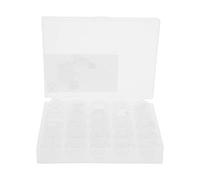 Plastic Bobbins Sewing Machine Bobbins Sewing Bobbins Machine Bobbin for Craft Enthusiasts Tailor with Storage Box 25pcs