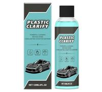 Plastic Clarify - Cera en aerosol sin agua, 120 ml, restaurador de plástico multiusos para interiores y exteriores de automóviles (1 unidad)