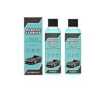Plastic Clarify for Cars, Interior Plastic Restorer & Conditioner, 2025 New Crystal Coating for Car Trim (2pcs)