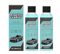 Plastic Clarify for Cars, Multifunctional Effective Spray for Restoring Automotive Plastic for Car Automotive Interior Cleaning (2PCS)