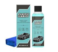 Plastic Clarify for Cars - Waterless Spray Wax & All-In-One Detailer for Car Interiors & Exteriors - Plastic, Rubber, Leather Restorer with Long-Lasting Protection - 120ML (1pcs)