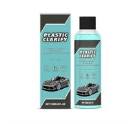 Plastic Clarify - Spray restaurador de molduras negras para interior y acondicionador de plástico de coche, limpiador de goma interior y