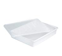 Plastic Forte Bandeja Almacenamiento con Tapa Hostel para Frigo 3 L Prox