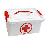Plastic Forte Caja botiquín Primeros Auxilios con Tapa 4L. de Capacidad