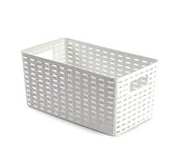 Plastic Forte, Cesta, Blanco, 15 x 28 x 13 (1257501)