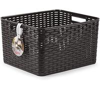 PLASTIC FORTE, Cesta, wengué, 29 x 19,5 x 13