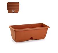 Plastic Forte Jardinera Marron 40x20x17,5 cm 11903