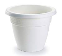 PLASTIC FORTE, Maceta, BLANCO, Mediano