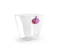 Plastic Forte Maceta Transparente Orchid 13,5x15 cm