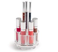 Plastic Forte Organizador Cosmética Nº2, Acrílico, 6 Lipstick + 6 Pencils Holder