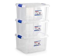Plastic Forte Pack 3 Caja Nº 1 Pack 3 Cajas, 16 litros