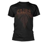 Plastic Head Camiseta con logotipo de Gojira Roots Band, Negro, L