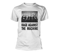 Plastic Head Camiseta Rage Against The Machine Nuns and Guns XL, color blanco