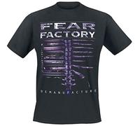 Plastic Head Fear Factory Demanfacture TSFB Camiseta, Negro, XXL para Hombre