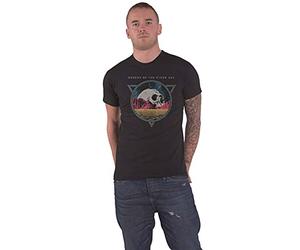 Plastic Head Queens of The Stone Age Planet Skull Hombre Camiseta Negro 100% algodón Regular