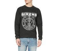 Plastic Head Sleeping with Sirens Crest CSW Sudadera, Negro, L para Hombre