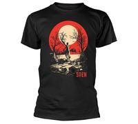 Plastic Head Soen Redmoon - Camiseta negra, Negro, M
