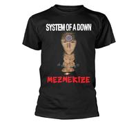 System Of A Down 'Mezmerize' (Negro) Camiseta - ¡NUEVO Y OFICIAL