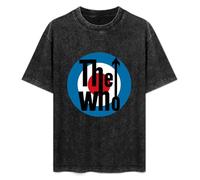 Plastic Head Who The Classic Target T-Shirt Mens Unisex Black Tees S