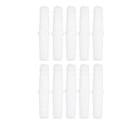 Plastic Hose Barb Fitting 10Pcs | Safe PE Material, Extended Service Life & Protection Against Oxidation | Straight Connector for Pump Tubing/Silicone Hose/Laboratory Use (6-6mm direct access)