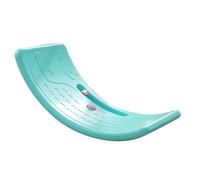 Plastic Kids Rocker Board, Coordination Training Toy, Balance Development Gear for Children, Wobble Board, Indoor Play Equipment (GREEN)