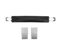 Plastic Luggage Handle, 24.6cm Length Suitcase Pull Carry Handle Replacement Parts with Metal End Cap for Travel Boxes Cases