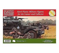 Plastic Soldier M5 Halftrack 1/72nd Miniatura Multicolor