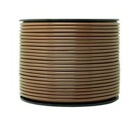 Plastic Welding Round Rod Wire PVC Welding Wire for Plastic Leather Stadium Flooring 100 Meters 4mm Multicolor(Brown)