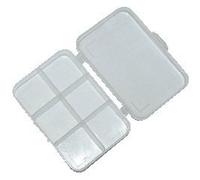 Plastica Panaro Caja para minutería de polipropileno, todo transparente, grosor 21 mm.