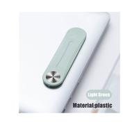 (Plastica verde chiaro) Soporte magnético para teléfono en lega di alluminio con due schermi para computadora