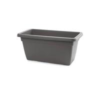 PlasticForte Maceta de jardín de 80 cm, Color Antracita, eleva tu Espacio Exterior con Elegancia Moderna