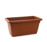 PlasticForte Maceta de jardín de Terracota de 80 cm - Mejora tu Oasis al Aire Libre con Elegancia Atemporal