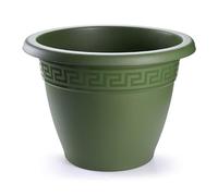 PlasticForte Maceta verde XL, tamaño 45 cm, diseño vibrante y refrescante, perfecta para plantas de interior y exterior, dimensiones: 48 x 48 x 40 cm