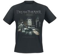 PlasticHead Dream Theater Parasomnia - Camiseta negra, Negro, L