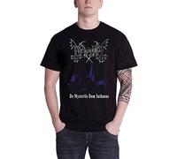 Plastichead MAYHEM - DE MYSTERIIS DOM SATHANAS - Camiseta para hombre, Negro, Medium