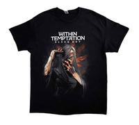 PlasticHead Within Temptation Bleed Out - Camiseta de álbum, talla M, color negro
