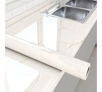 Plástico adhesivo de mármol, papel de contacto for cocina, revestimiento de encimera de papel tapiz, azulejos de pared for pelar y pegar, rollo de Pvc impermeable(Style 6,60cm*10m)