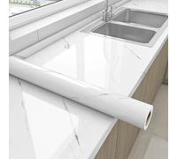 Plástico adhesivo de mármol, papel de contacto for cocina, revestimiento de encimera de papel tapiz, azulejos de pared for pelar y pegar, rollo de Pvc impermeable(Style 10,60cm*20m)
