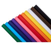 Plastico adhesivo sadipal pp 70µ rollo 0,50 x 2 m matt rojo
